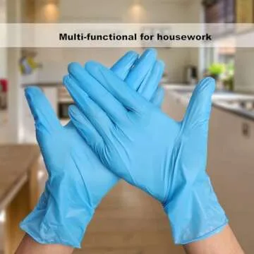 COYACOOL Disposable Gloves - Latex Free, Food Grade, 100 Pack