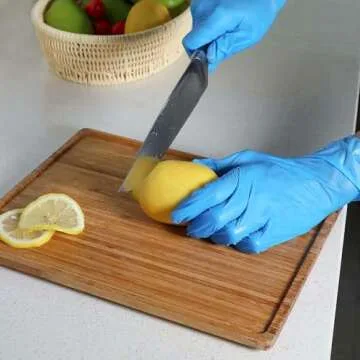 COYACOOL Disposable Gloves - Latex Free, Food Grade, 100 Pack