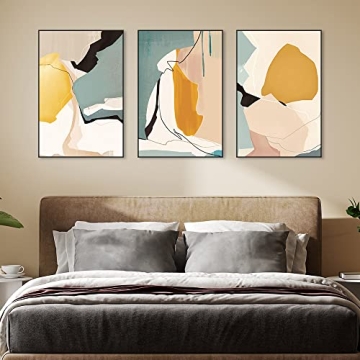 MPLONG Canvas Wall Art Set – Modern Minimalism Decor