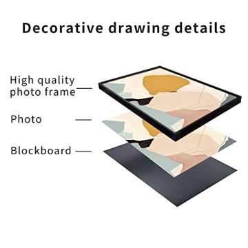 MPLONG Canvas Wall Art Set – Modern Minimalism Decor