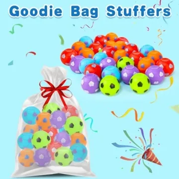 32pcs Fidget Spinner Soccer Balls for Kids' Parties