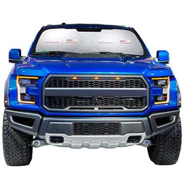 Car Sun Visor Extender (2 Pack), Sunscreen and Anti Glare Blocker 2 In 1, UV Day Vision and Night Vi...