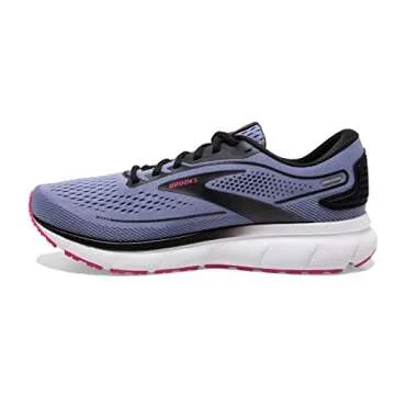 Brooks Women’s Trace 2 Neutral Running Shoe - Purple Impression/Black/Pink - 9 Medium