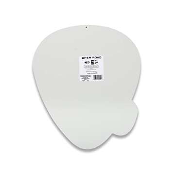 Fender Guitar Shop Pick-Shaped Metal Sign - Vintage Fender Sign for Music Room or Man Cave