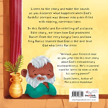 Interactive Daniel Bible Storybook for Toddlers - Sound Making Fun