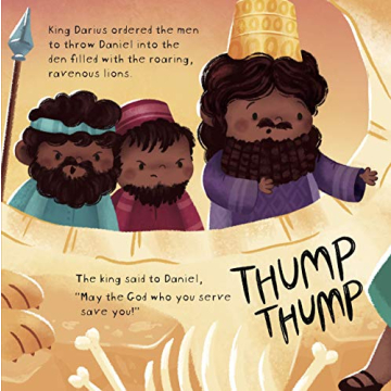 Interactive Daniel Bible Storybook for Toddlers - Sound Making Fun