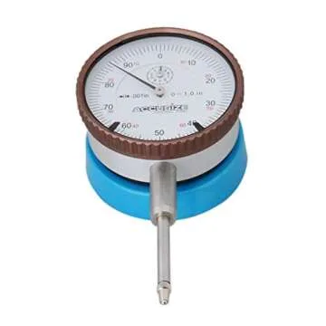 Accusize Industrial Tools Magnetic Back with 0-1'' by 0.001'' Dial Indicator, Eg08-1600