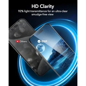 ESR iPhone 16 Pro Screen Protector 3 Pack 9H Hardness