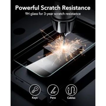 ESR iPhone 16 Pro Screen Protector 3 Pack 9H Hardness