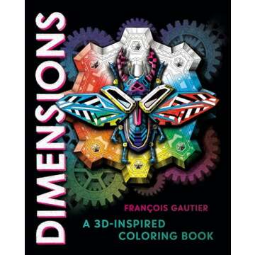 Dimensions: A 3D-Inspired Coloring Book to Ignite Creativity