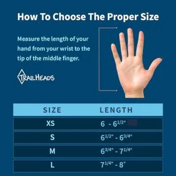 TrailHeads Touchscreen Running Gloves - Winter Sport Essential