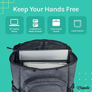 Origaudio Mission Pack: Water-Resistant & Versatile Storage