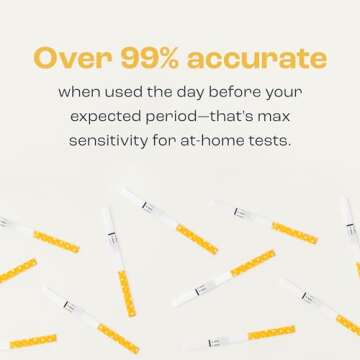 Bird&Be Pregnancy Test Strips for Early Detection (20-Strips Kit, FSA-Eligible)