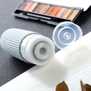 Mrsdry Travel Bottles for Toiletries, Tsa Approved 3oz Portable Travel Bottles, BPA Free Leak Proof ...