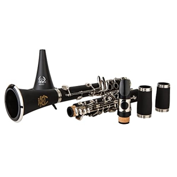 Rhythm Bb Clarinet for Beginners with Accessories and Case