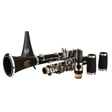 Rhythm Bb Clarinet for Beginners with Accessories and Case
