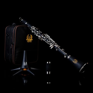 Rhythm Bb Clarinet for Beginners with Accessories and Case
