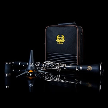 Rhythm Bb Clarinet for Beginners with Accessories and Case