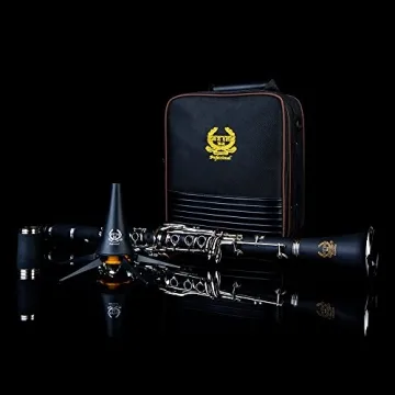 Rhythm Bb Clarinet for Beginners with Accessories and Case