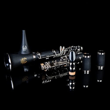 Rhythm Bb Clarinet for Beginners with Accessories and Case