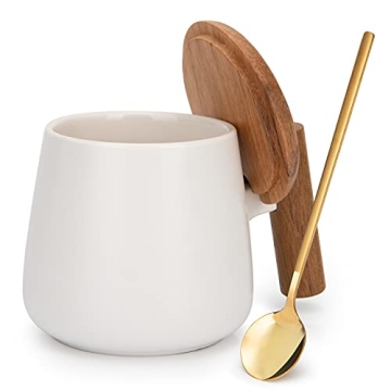 GOOD ALWAYS Ceramic Coffee Mug, 14 Oz Gift for All