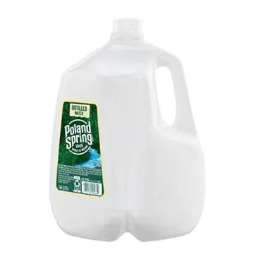 Poland Spring, Distilled Water, 1 Gallon Jug