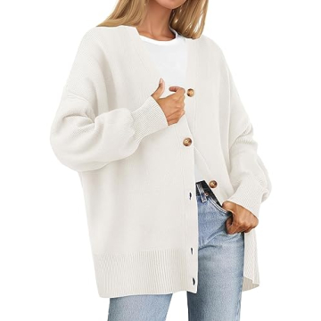 ZESICA Women's Casual Long Sleeve Cardigan - Stylish & Comfortable