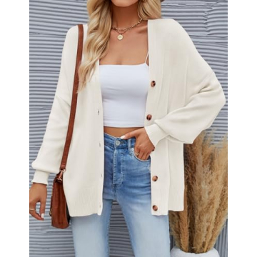 ZESICA Oversized Cardigan - Stylish Winter Essential