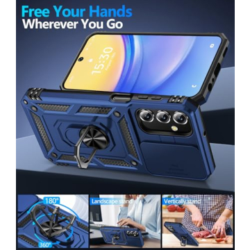 Samsung Galaxy A15 5G Protective Case with Lens Cover