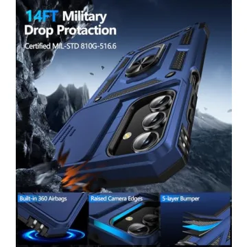 Samsung Galaxy A15 5G Protective Case with Lens Cover