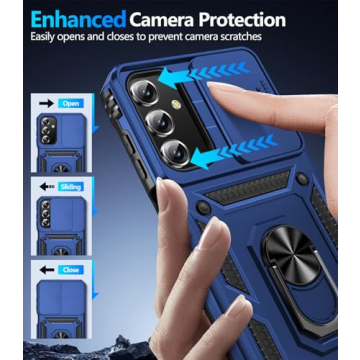 Samsung Galaxy A15 5G Protective Case with Lens Cover