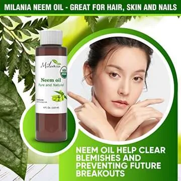 Premium Organic Neem Oil for Plants & Pets - 4 Fl. Oz.