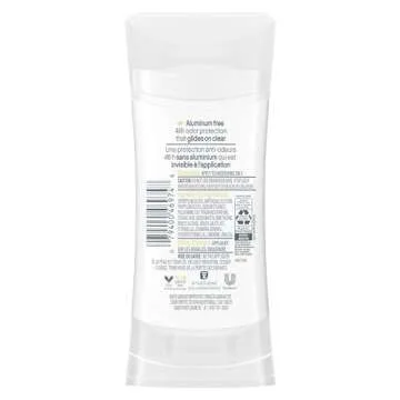 Dove 0% Aluminum Deodorant Stick Non irritating Deodorant for Underarm Care Lavender and Vanilla Kin...