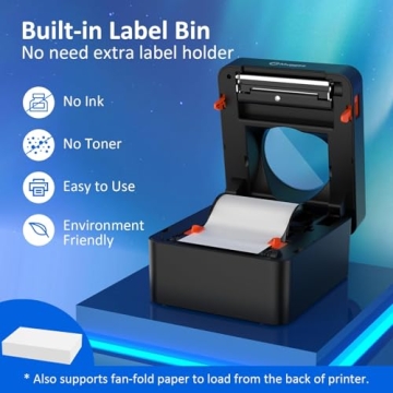 Bluetooth Thermal Label Printer for Shipping