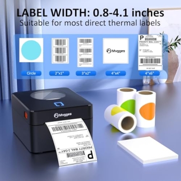 Bluetooth Thermal Label Printer for Shipping