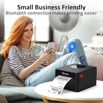 Bluetooth Thermal Label Printer for Shipping