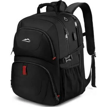 ProEtrade Extra Large Travel Laptop Backpack - TSA Approved, Anti-Theft, USB Charging