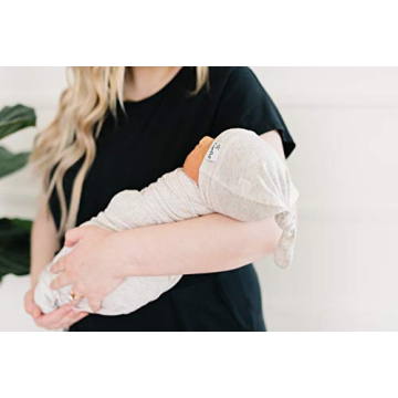 Premium Copper Pearl Baby Swaddle Blanket - Soft & Stretchy