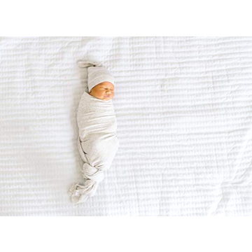 Premium Copper Pearl Baby Swaddle Blanket - Soft & Stretchy