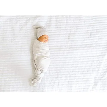 Premium Copper Pearl Baby Swaddle Blanket - Soft & Stretchy