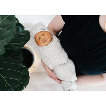 Premium Copper Pearl Baby Swaddle Blanket - Soft & Stretchy