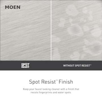 Moen Align Spot Resist Kitchen Faucet - Modern & Powerful