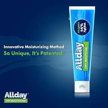 Allday Dry Mouth Treatment Gel - Maximum Relief & Freshness