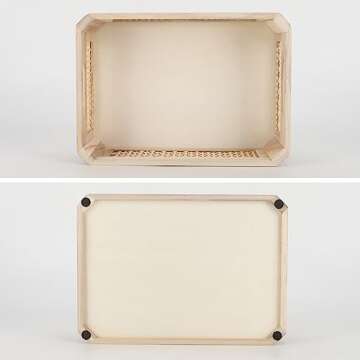 Woven Bamboo Storage Baskets - Stylish & Multifunctional