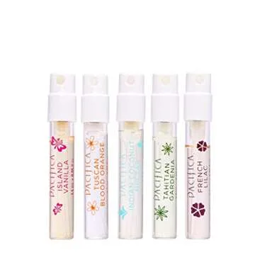 Pacifica Wanderlust Spray Perfume Trial Set - 5 Scents