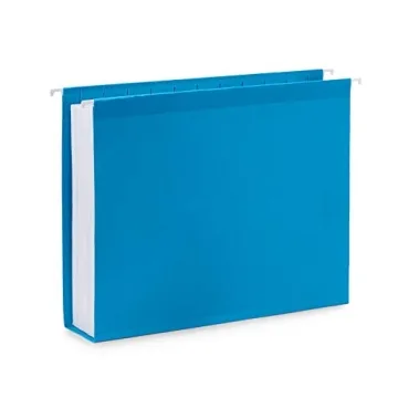 Durable Extra Capacity Hanging File Folders for Organization