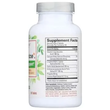Quantum Super Lysine Plus for Immune Boost & Cold Sores