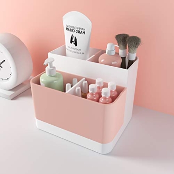 Stylish Pink Desk Organizer for Office or Home