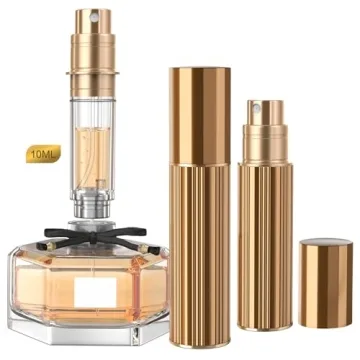 YIERSO 10ml Travel Perfume Atomizer - Leak-Proof, Portable & Stylish