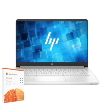 HP 2024 Flagship 14" Laptop with Free AI-Powered Microsoft 365 | 16GB RAM | 1.6TB Storage(64GB EMMC ...
